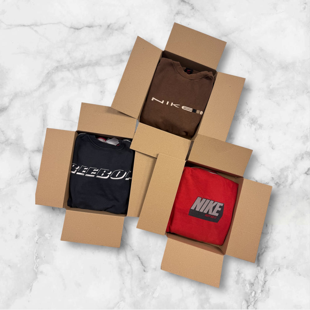 VINTAGE SWEATSHIRT BOX (too good to throw)
